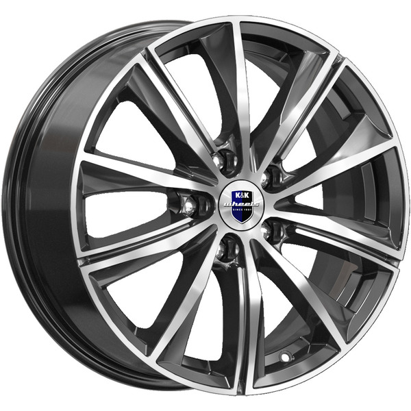 диски КиК АРНАР 7,0xR16 5x100 67,1 38 алмаз_черный