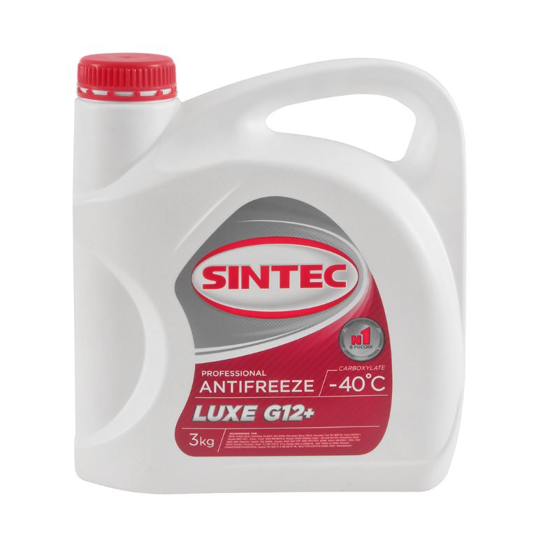 Антифриз Sintec Luxe G-12+ red (-40) 3кг